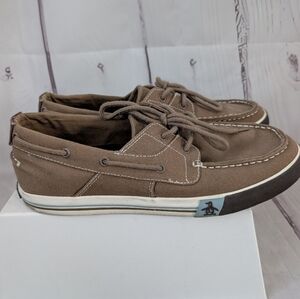 Original Penguin Men's Casual Brown Boat Shoes